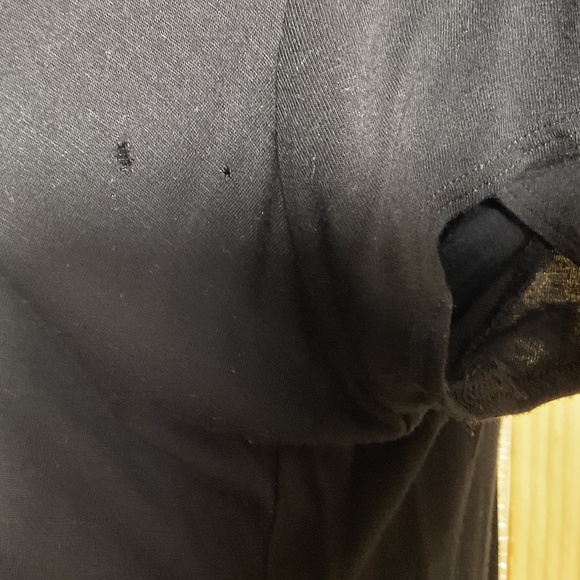 Calvin Klein Black Short Sleeved Vintage Top - Picture 9 of 9